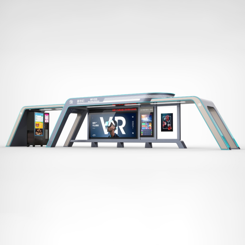 ပြင်ပပရိဘောဂ Metal Bus Shelter-ZEMSO-HCT-0098