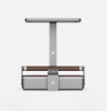 Odottava linja-autoasema Smart Solar Bench ZEMSO-ZY-0013