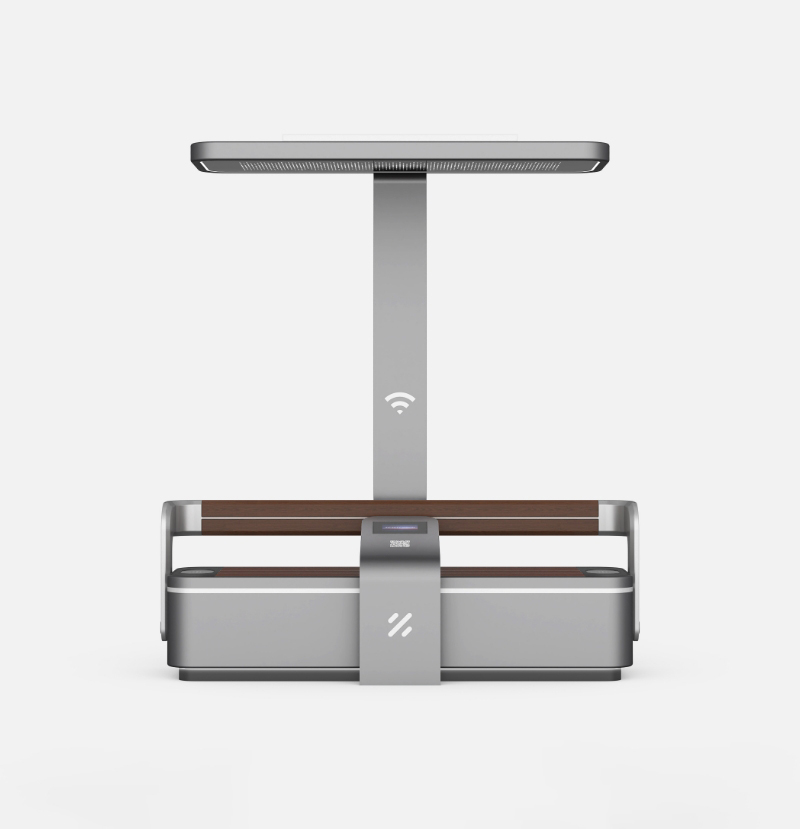 Odottava linja-autoasema Smart Solar Bench ZEMSO-ZY-0013
