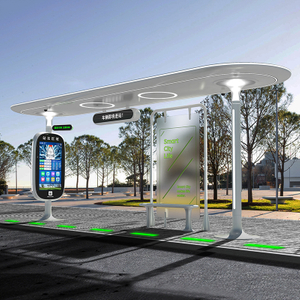 스테인레스 스틸 버스 정류장 Shelter-HCT-0102