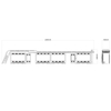 Utomhus Smart Metal Bus Stop Shelter-ZEMSO-HCT-0039