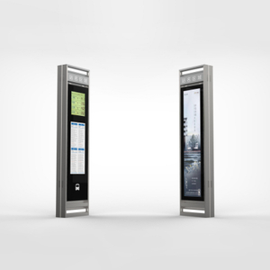 Dış Mekan Solar LCD Otob&uuml;s Durağı Dijital Ekran ZEMSO-DZZP-0008