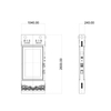 شاشة عرض إعلانات LCD خارجية ZEMSO-DZZP-0042