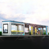 Adăpost pentru Autobuz Smart Mobilier Oraș Exterior-ZEMSO-HCT-0009