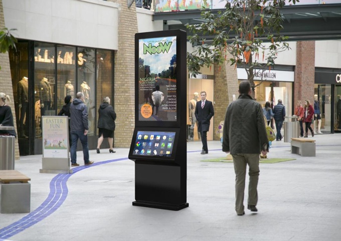 Outdoor Digital Signage Project az Egyes&uuml;lt &Aacute;llamokban