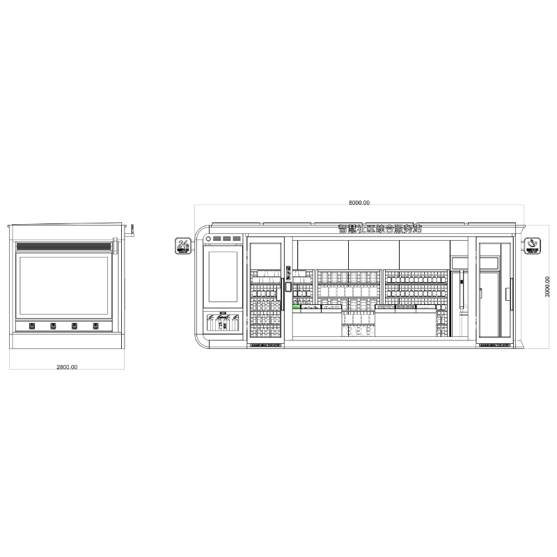 Outdoor Retail City Service Kiosk ZEMSO-FWT-0017