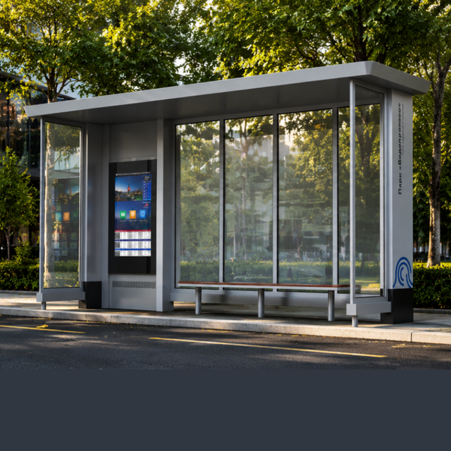 Buitelug slim openbare vervoer busskuiling ZX-BS-010